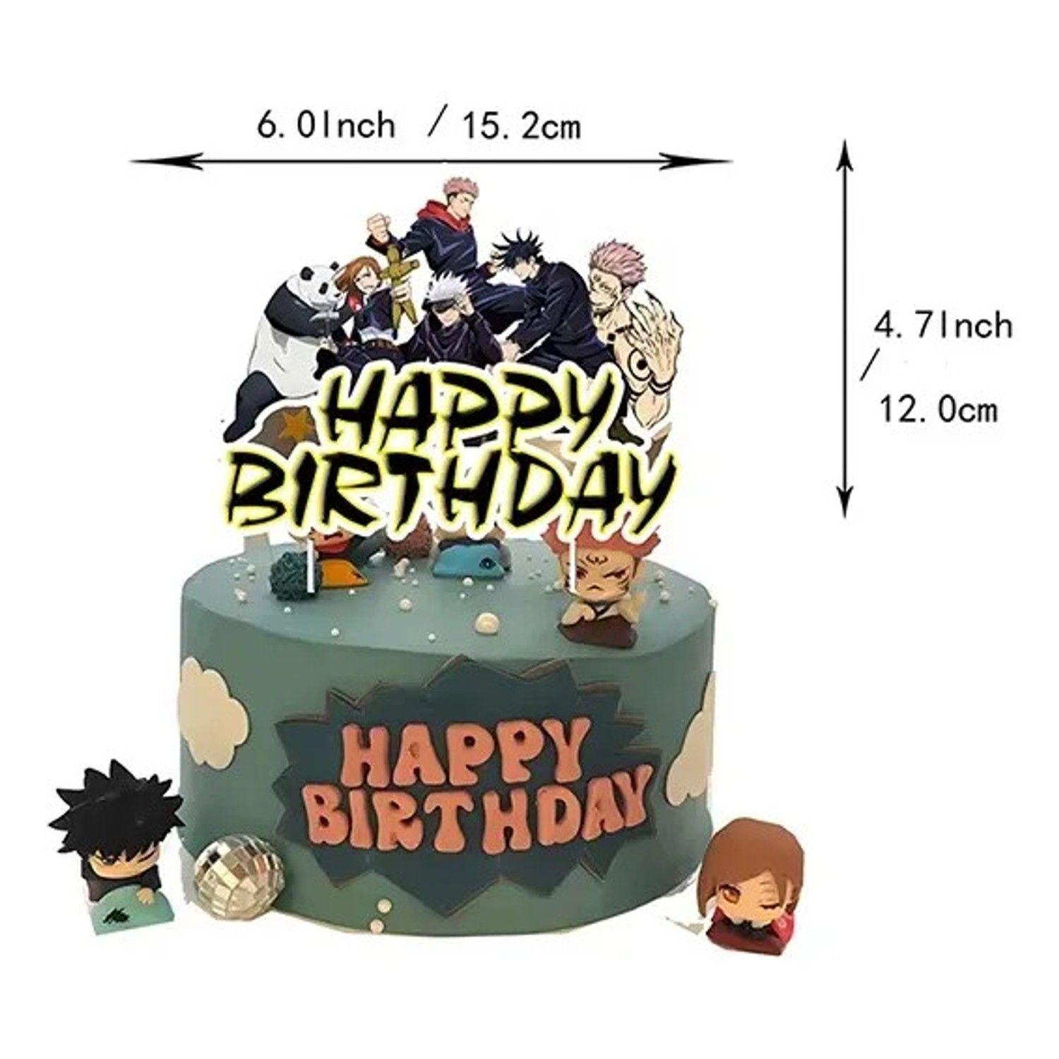 Set De Cumpleaños Jujutsu Kaisen Cotillón-3