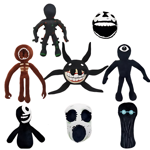 Peluche Doors Roblox Puertas Negro / Eye Backrooms-1