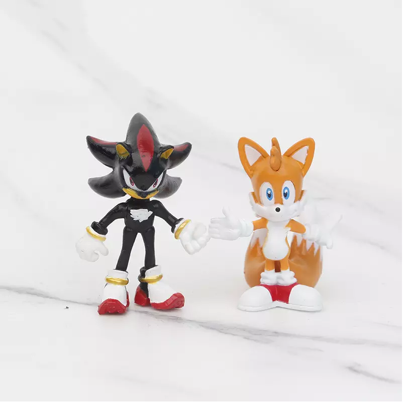 12 Figuras Sonic + Bolso De Regalo-5