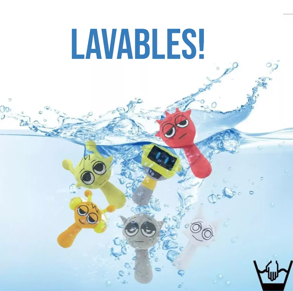 Peluche Sprunki Sky Incredibox-1