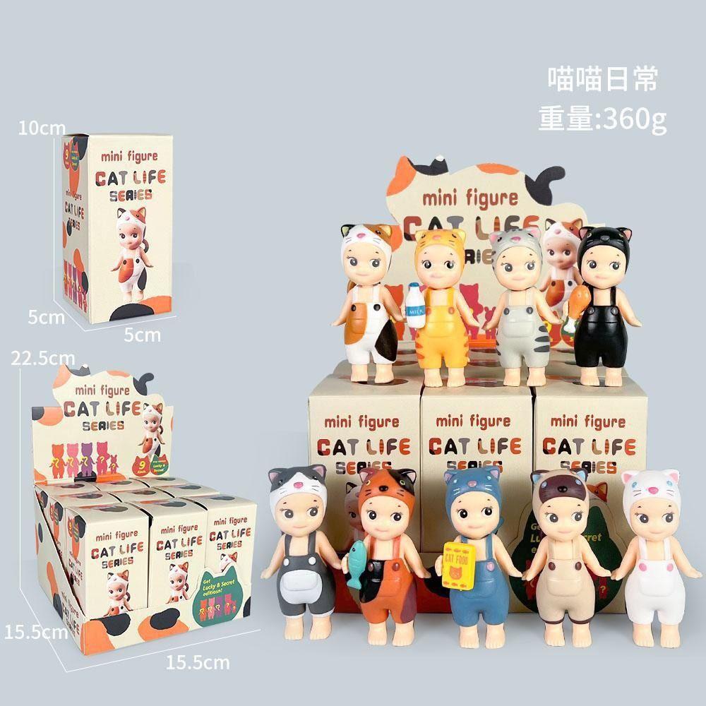 Figura Sonny Angel Cat Life 9 Pzs-2