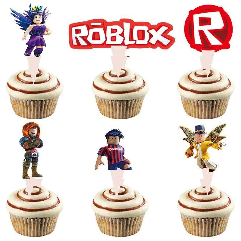 Cumpleaños Roblox Cotillón Globos Y Adornos-3