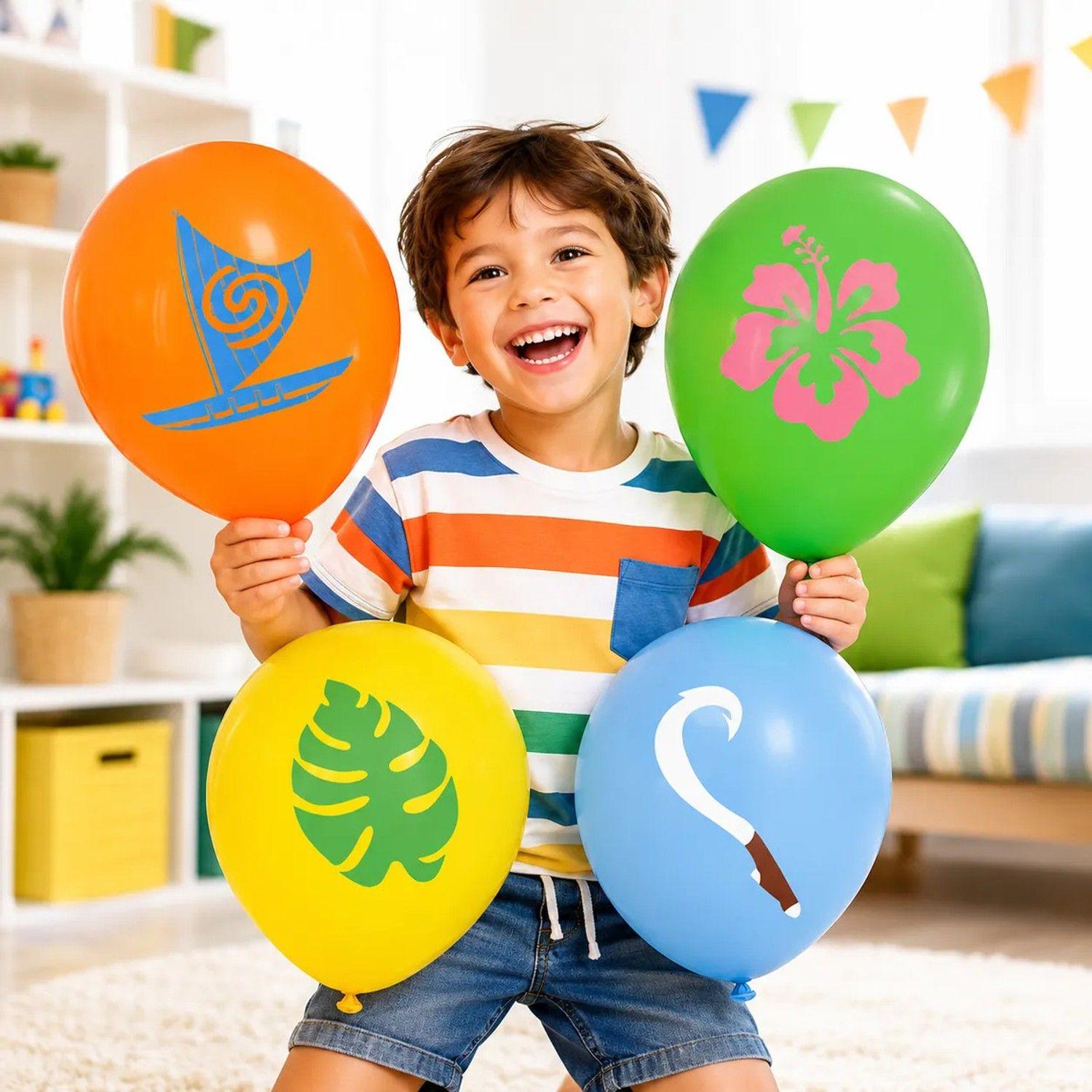 Kit Cotillón Moana Set De Cumpleaños-6