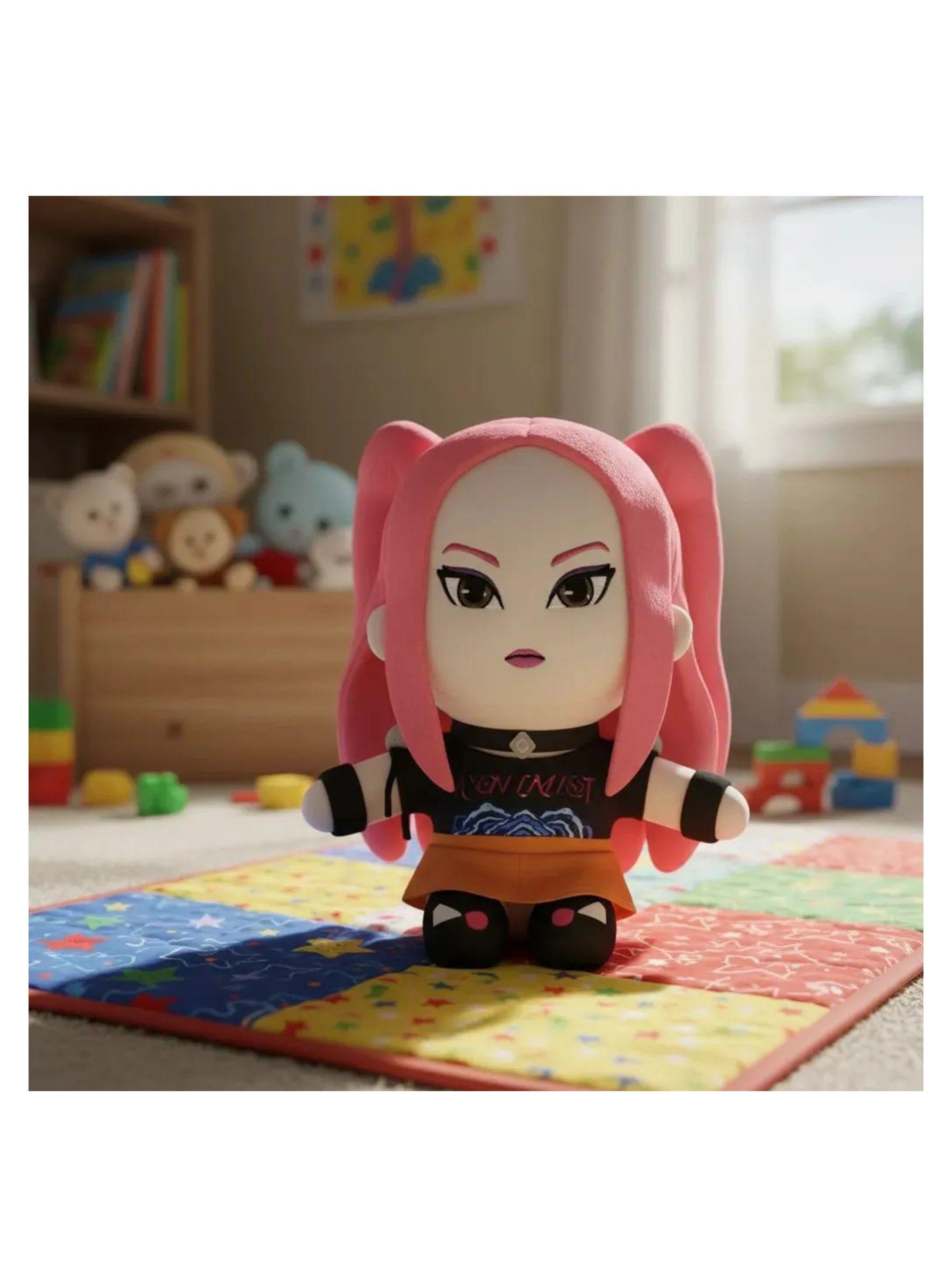 Peluche Rumi Huntrix Guerreras Kpop 25 Cm-2