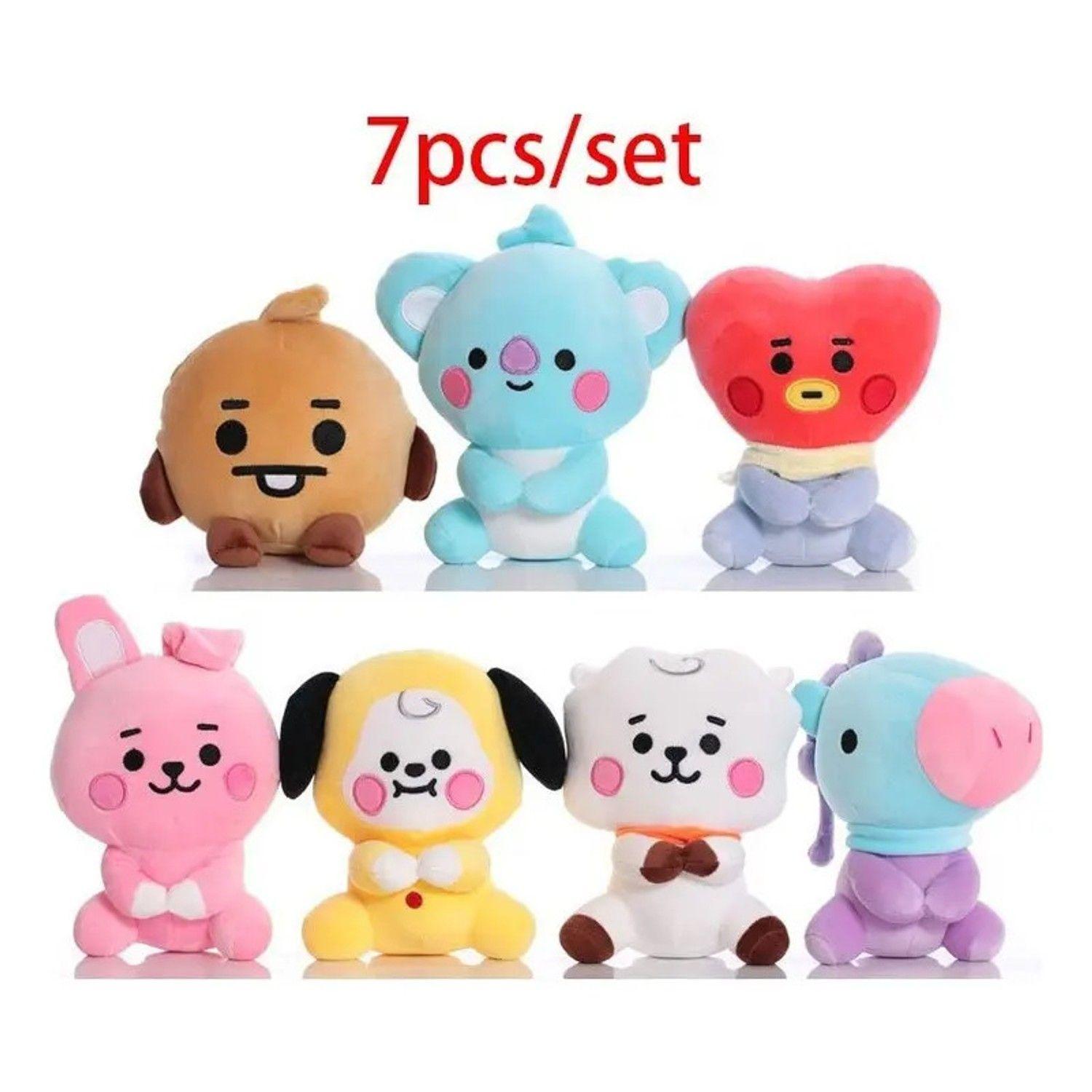Peluche Kpop Bts. Bt21 Genérica Kpop Bts. Bt21 Mochilas Fix-0