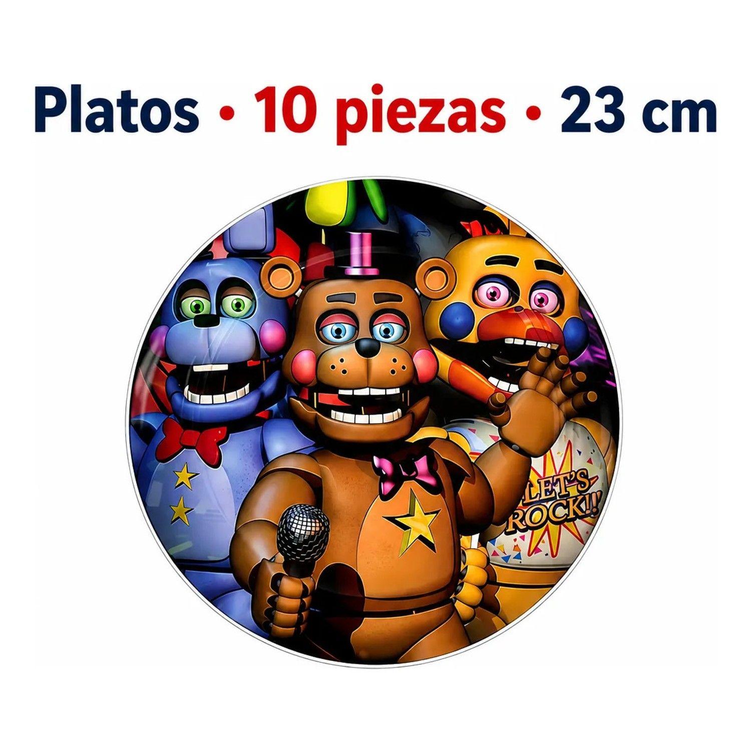 Cumpleaños Five Nights At Freddys Cotillón Set Completo-5