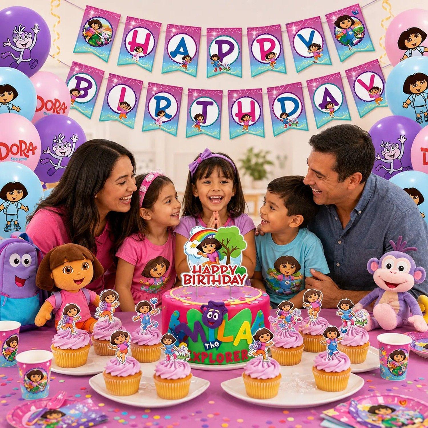 Kit Cotillón Dora La Exploradora Cumpleaños-1