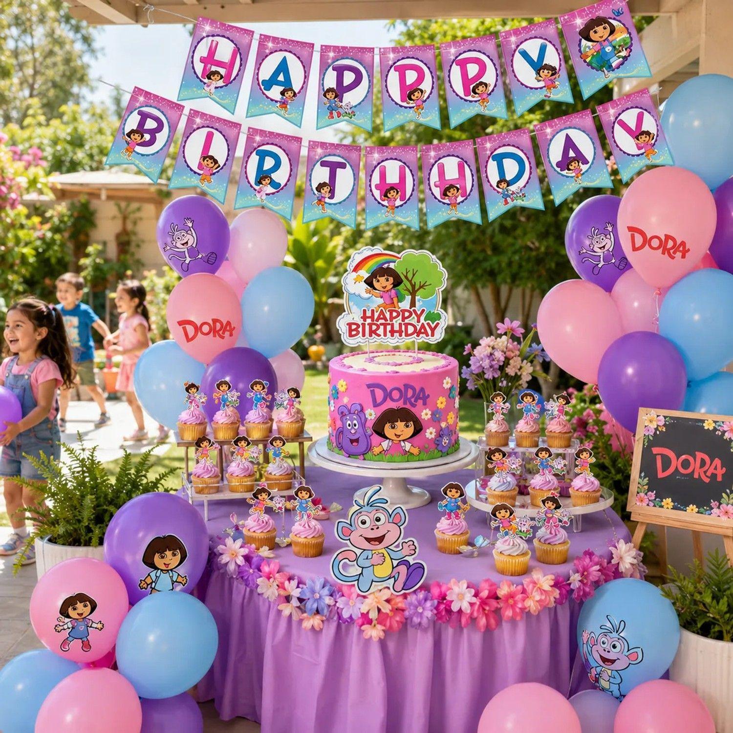 Kit Cotillón Dora La Exploradora Cumpleaños-7
