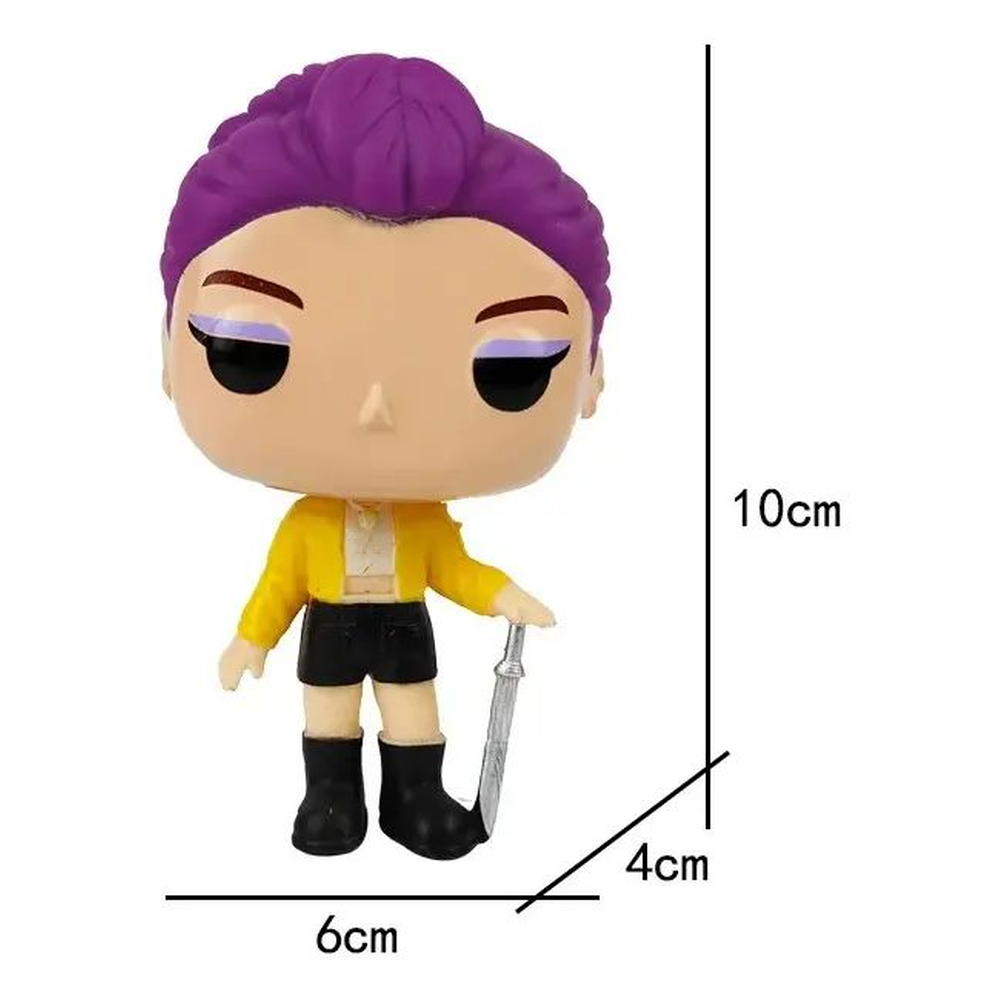 Set 10 Figuras Las Guerreras K-pop Demon Huntrix Colección-1