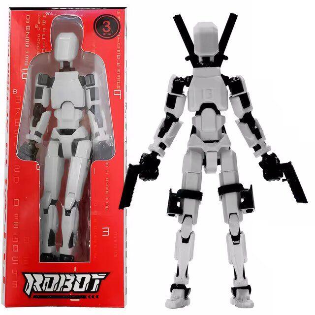 4 Figuras Misión 13 Dummy 13 Robot T13 Armados En Caja-4