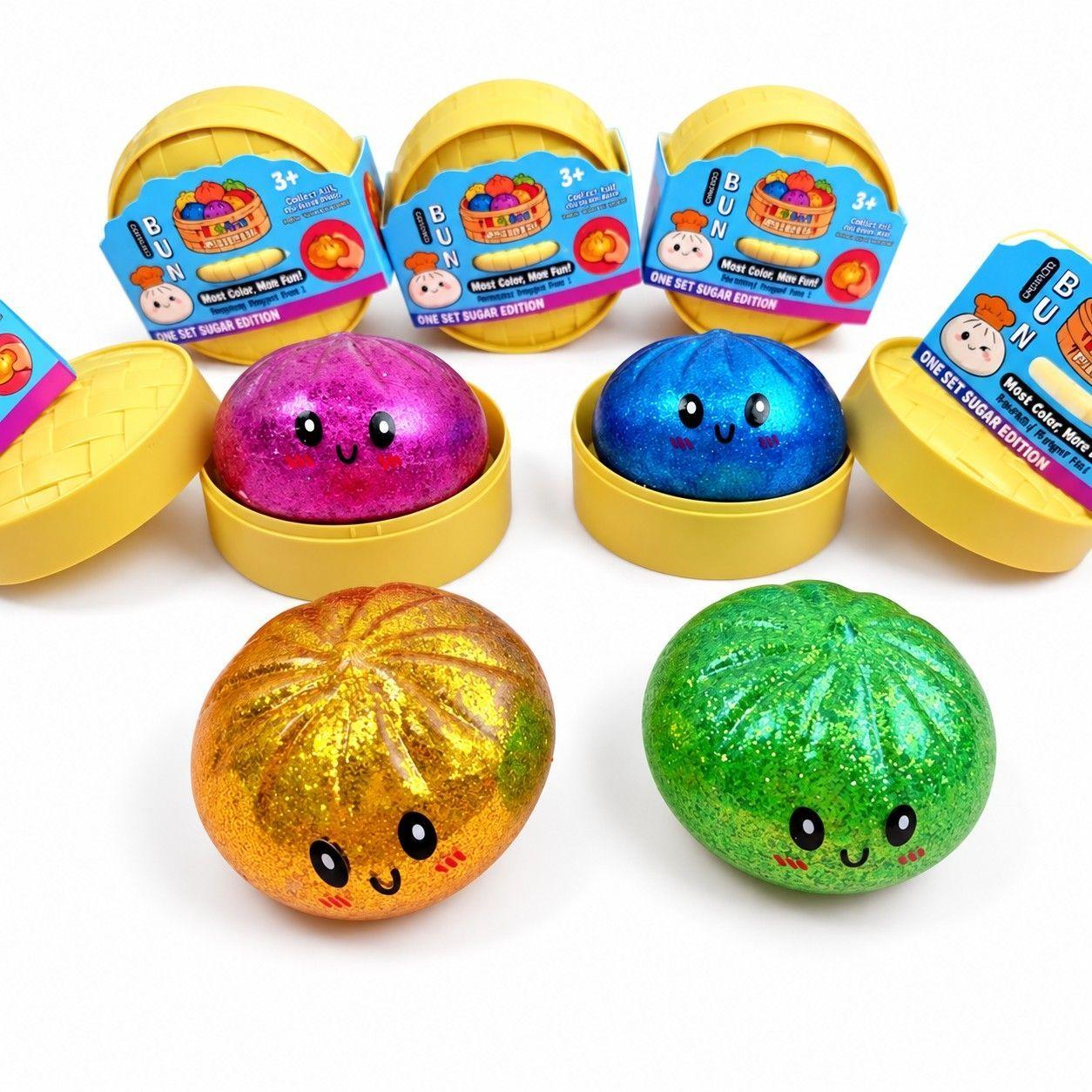 Dumpling Grande Squishy Antiestres Pack De 6-0