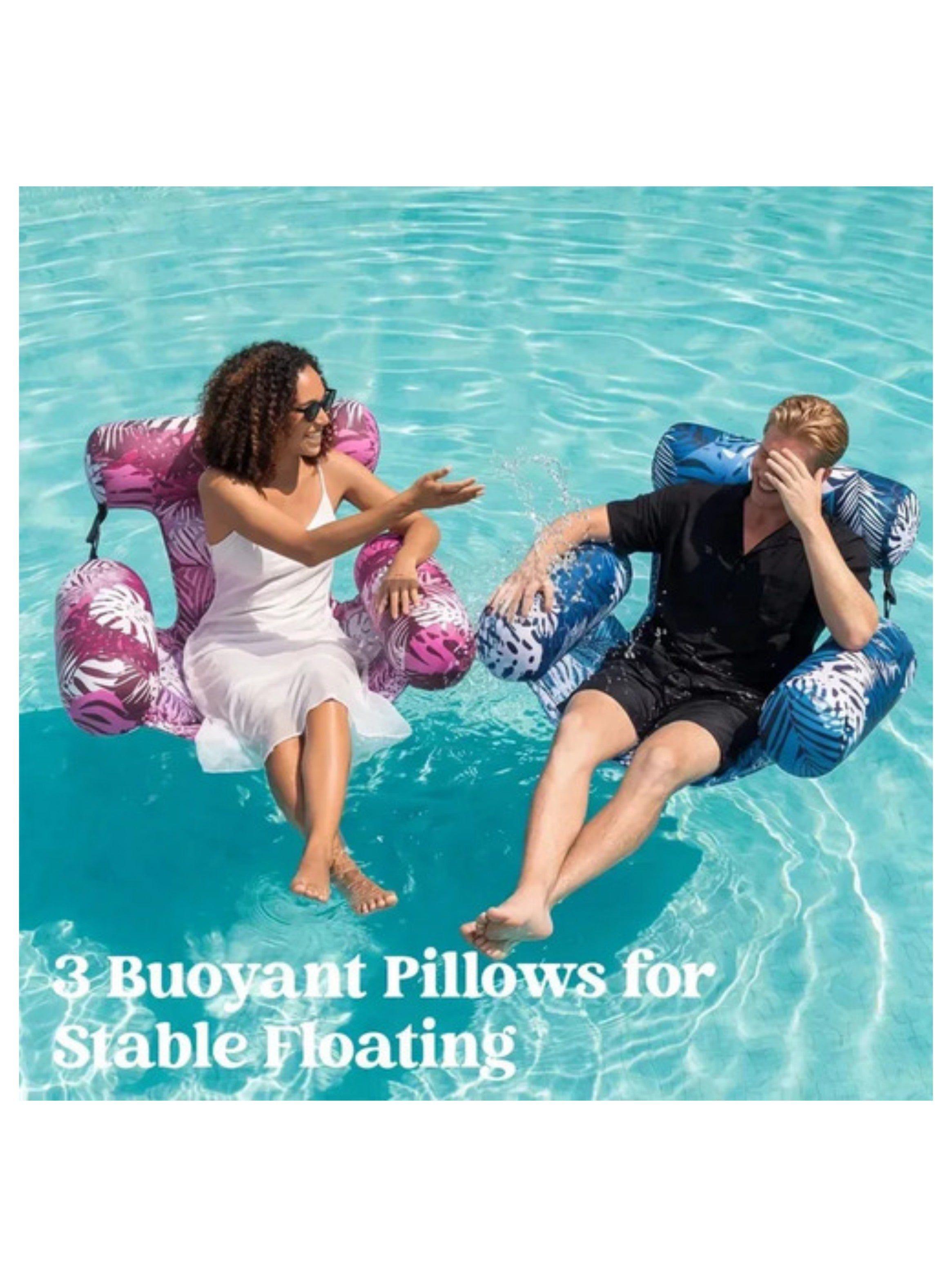 Silla Inflable Flotante Para Piscina Premium-2