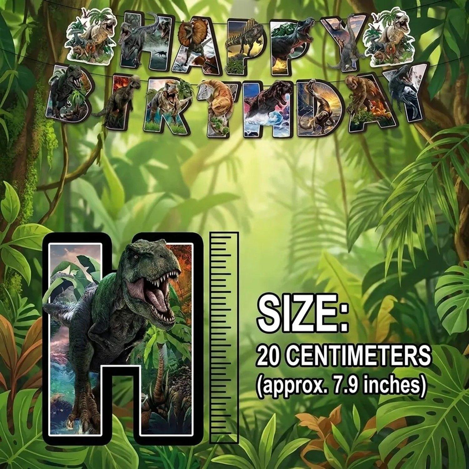 Cotillón Jurassic World Kit Cumpleaños Dinosaurios + Tela-2