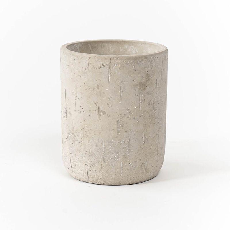 Macetero gris PATAGUA 14x20cm -0