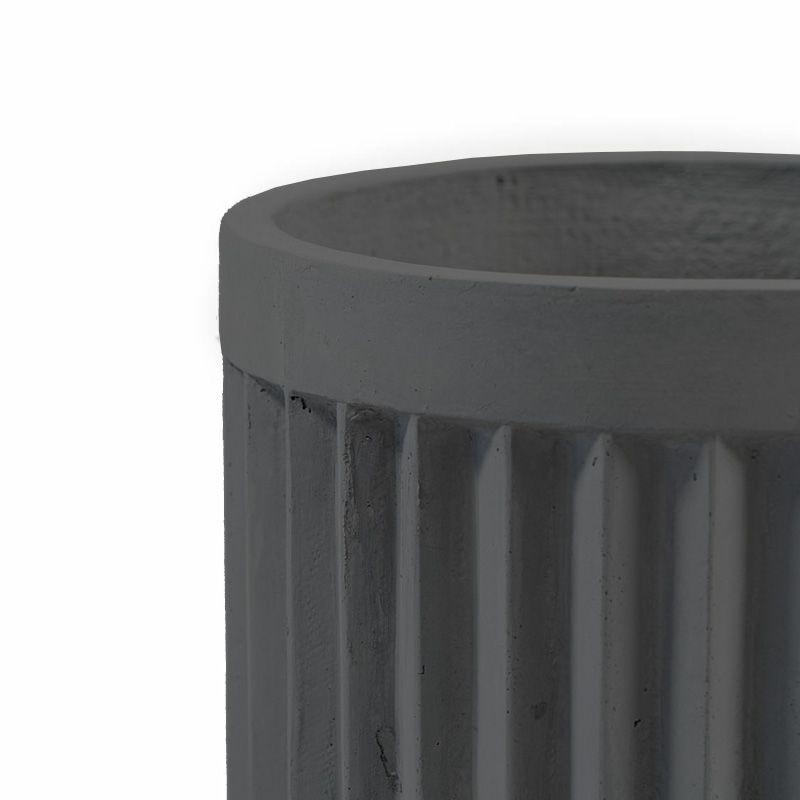 Macetero gris PITRA 29x29cm -1