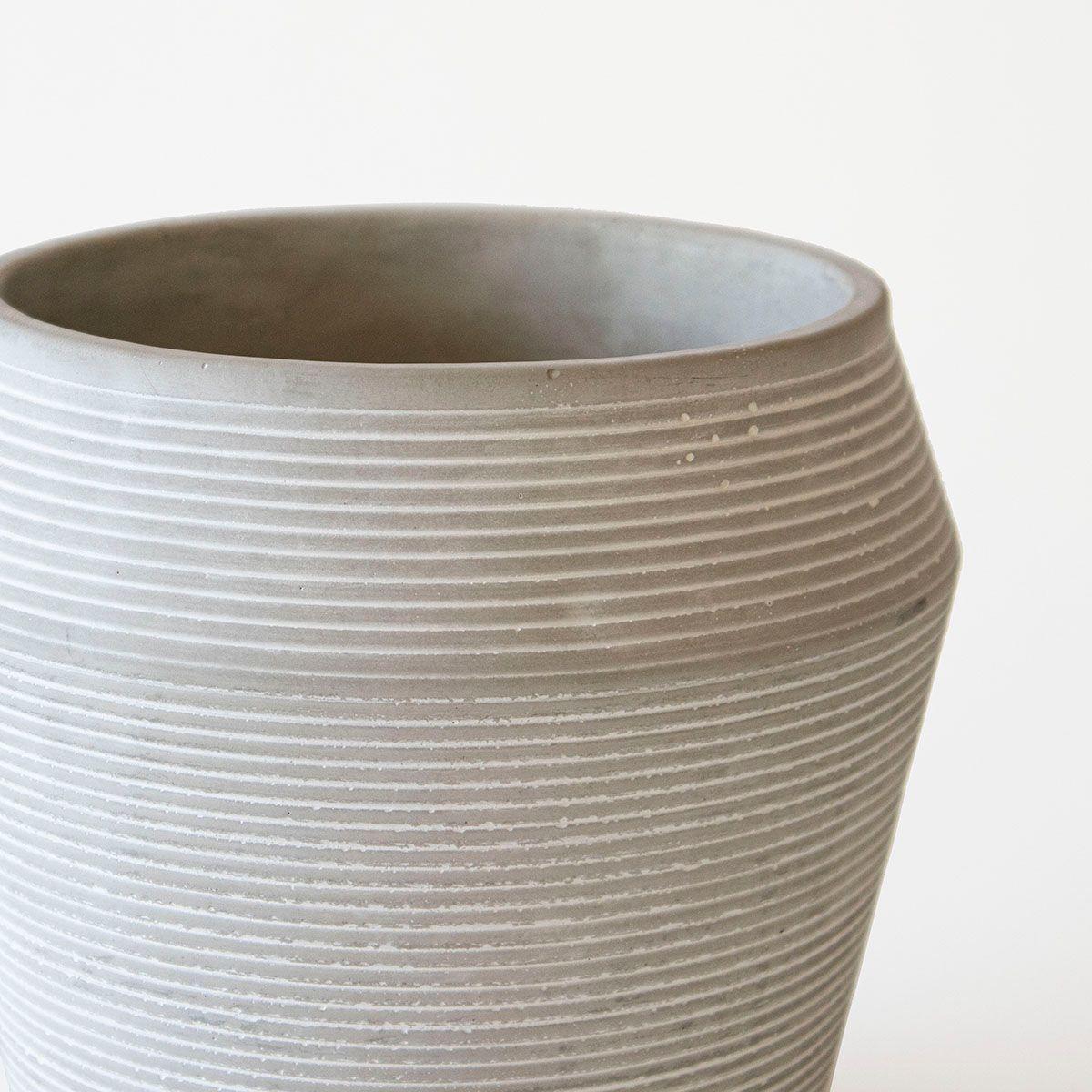 Macetero cemento LILÉN 13x11,5cm -1