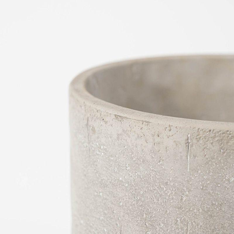 Macetero gris PATAGUA 12x15cm -1