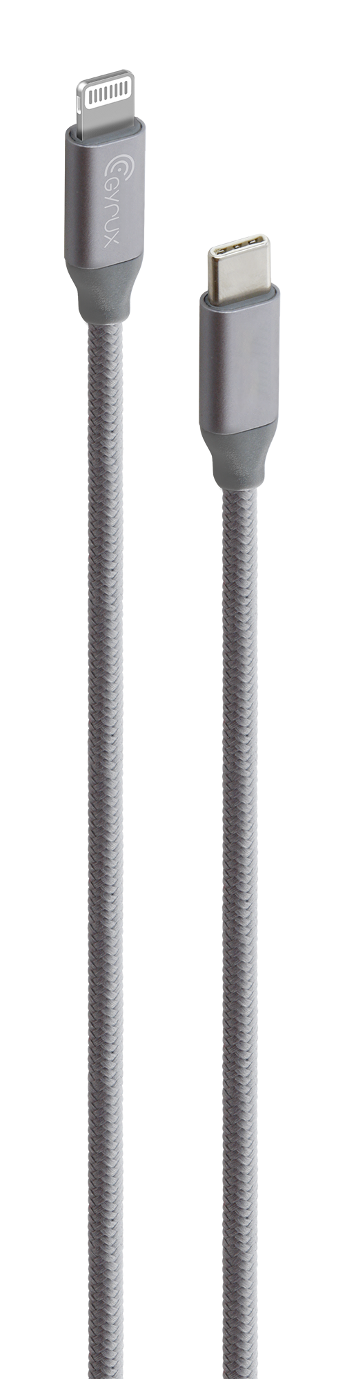 Cable lightning a C Gyrux gris-0