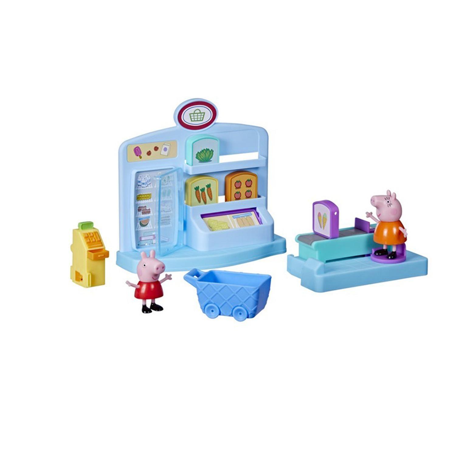 Figura Peppa Pig En El Supermercado Hasbro-2