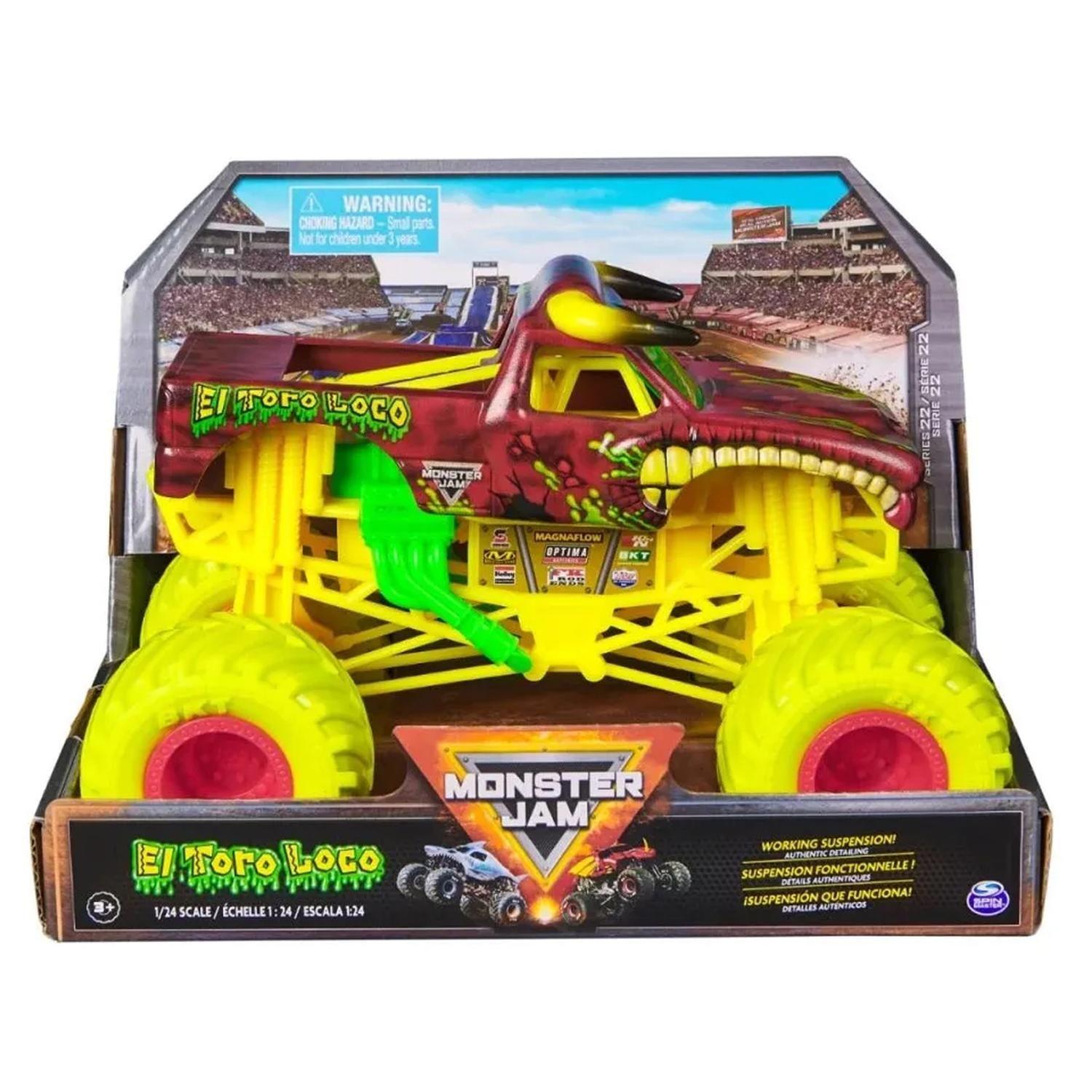 Monster Jam Vehículos Metálicos - El Toro Loco-0