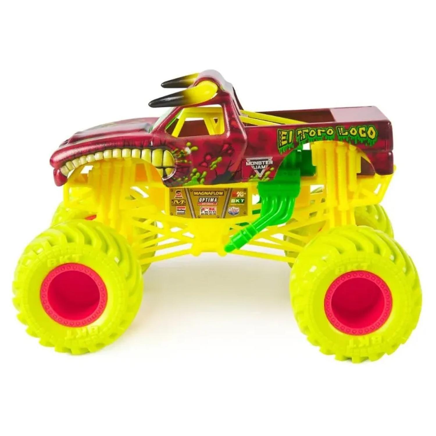 Monster Jam Vehículos Metálicos - El Toro Loco-2