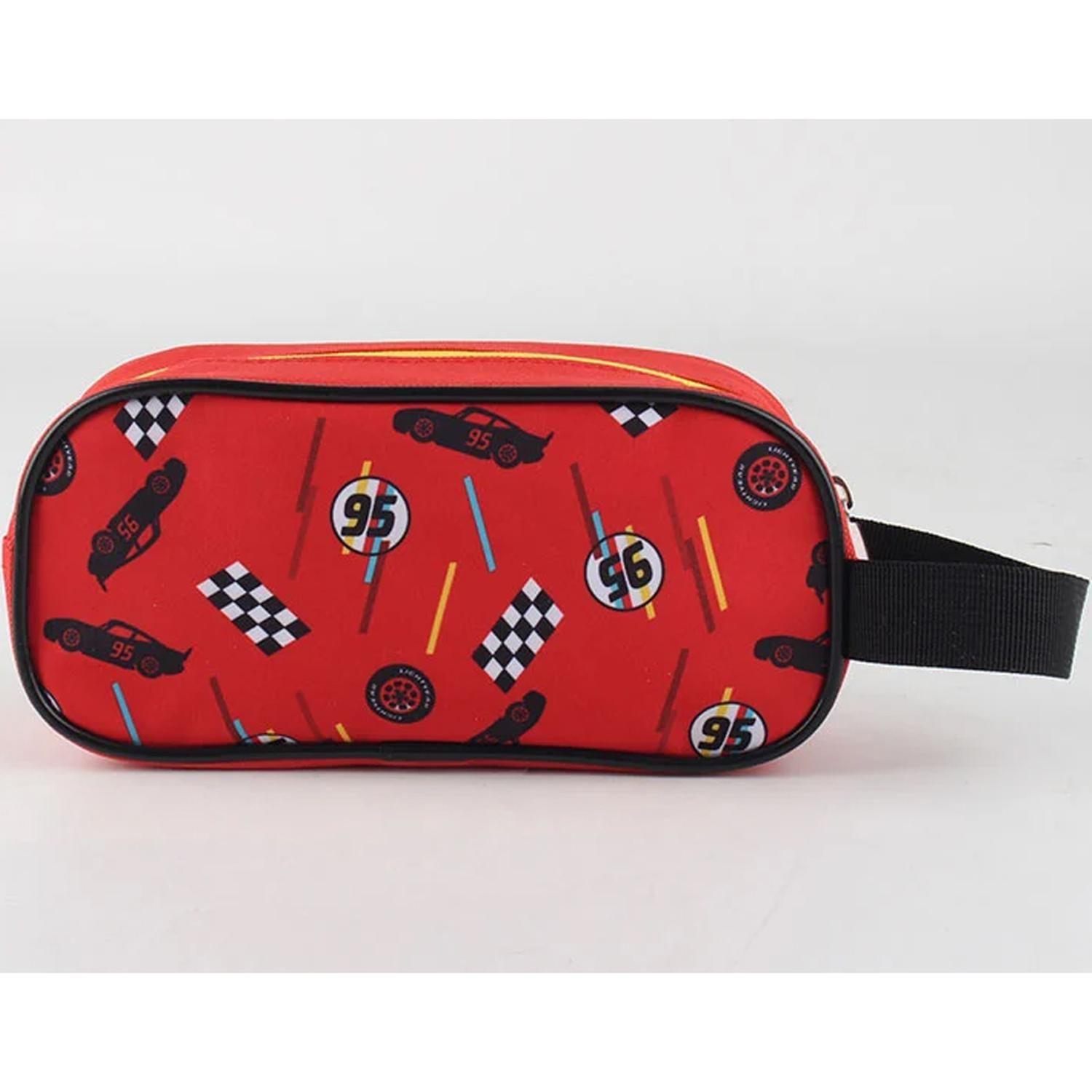 Mochila Escolar Niño Con Ruedas 3 Piezas Cars-7