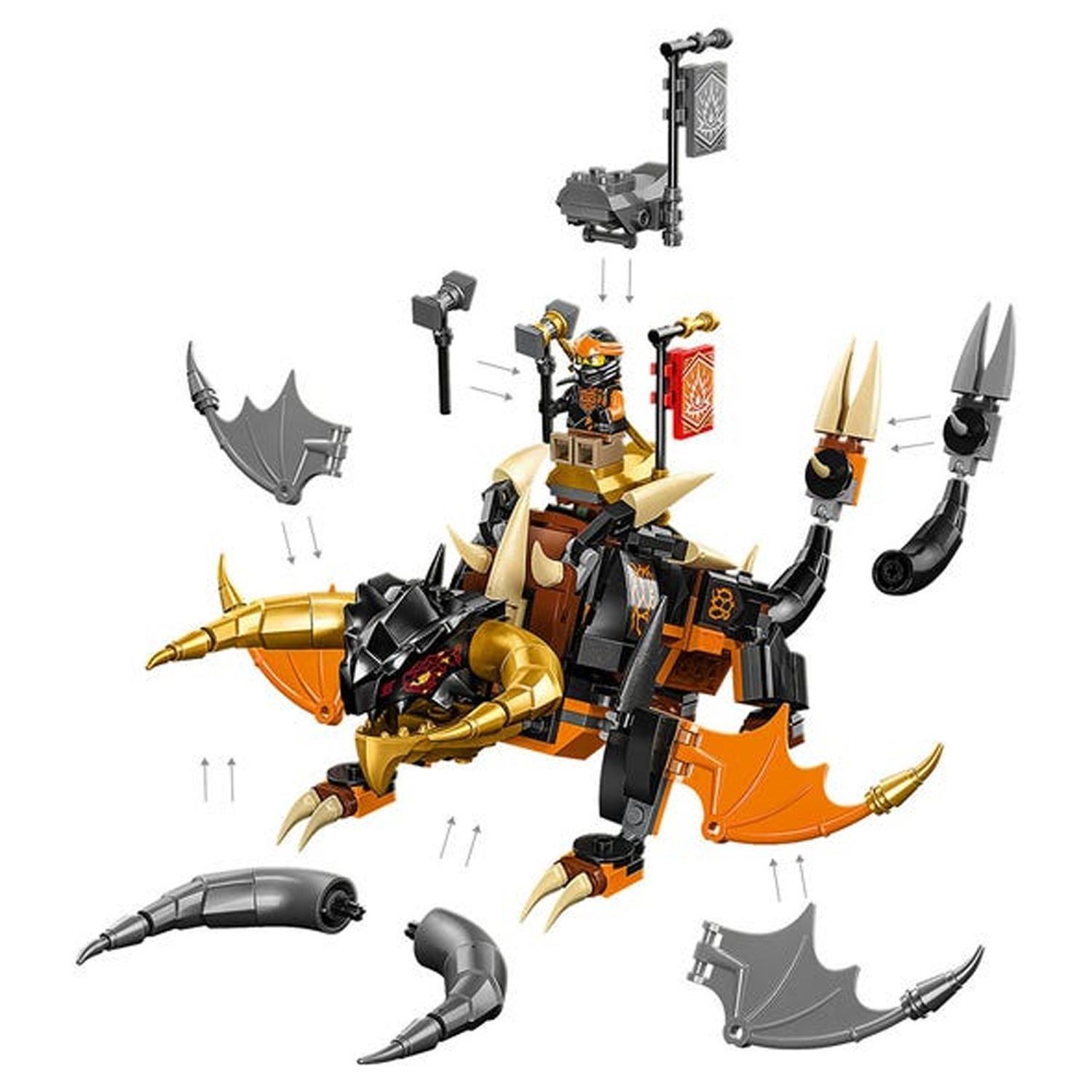 Dragón de Tierra EVO de Cole Lego Ninjago-5