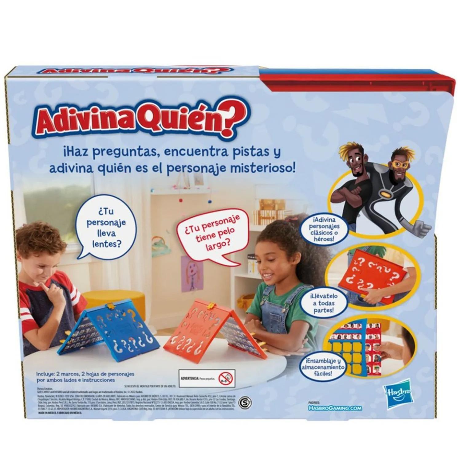 Juego de Mesa Adivina Quien? - Hasbro - F6105-3