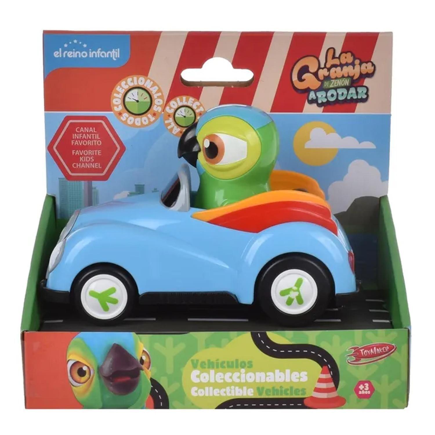 Auto A Friccion 13 Cms La Granja De Zenon - Lorito Pepe-0