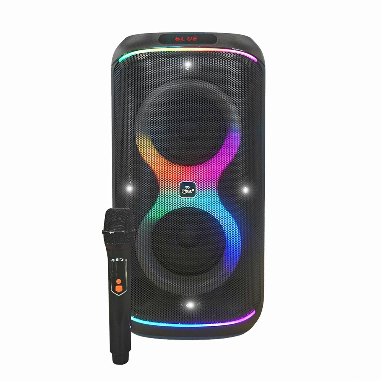 Parlante Bluetooth MLAB Flaming Party Bass 6.5? Black-0