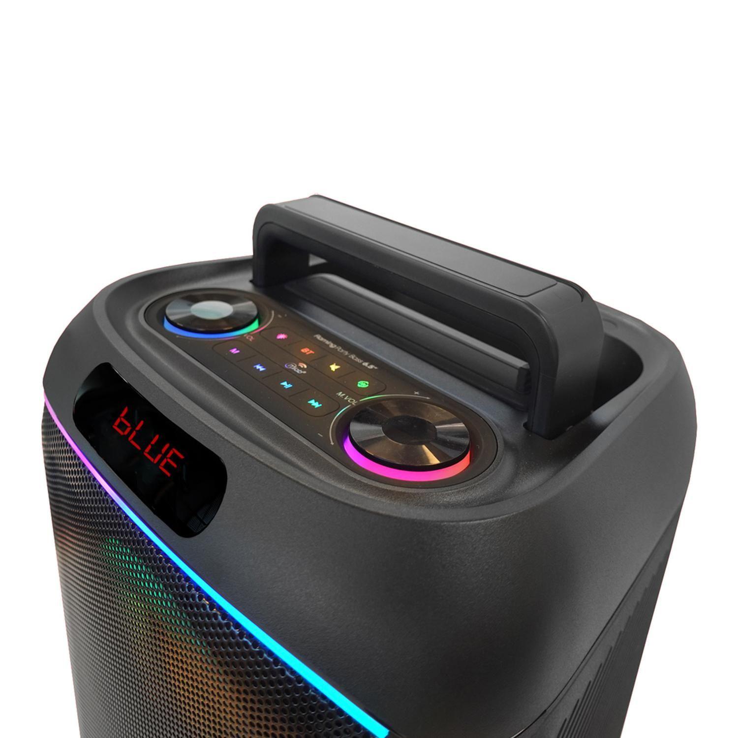 Parlante Bluetooth MLAB Flaming Party Bass 6.5? Black-2