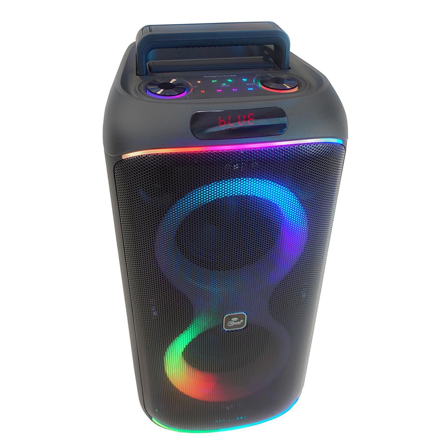 Parlante Bluetooth MLAB Flaming Party Bass 6.5? Black-5