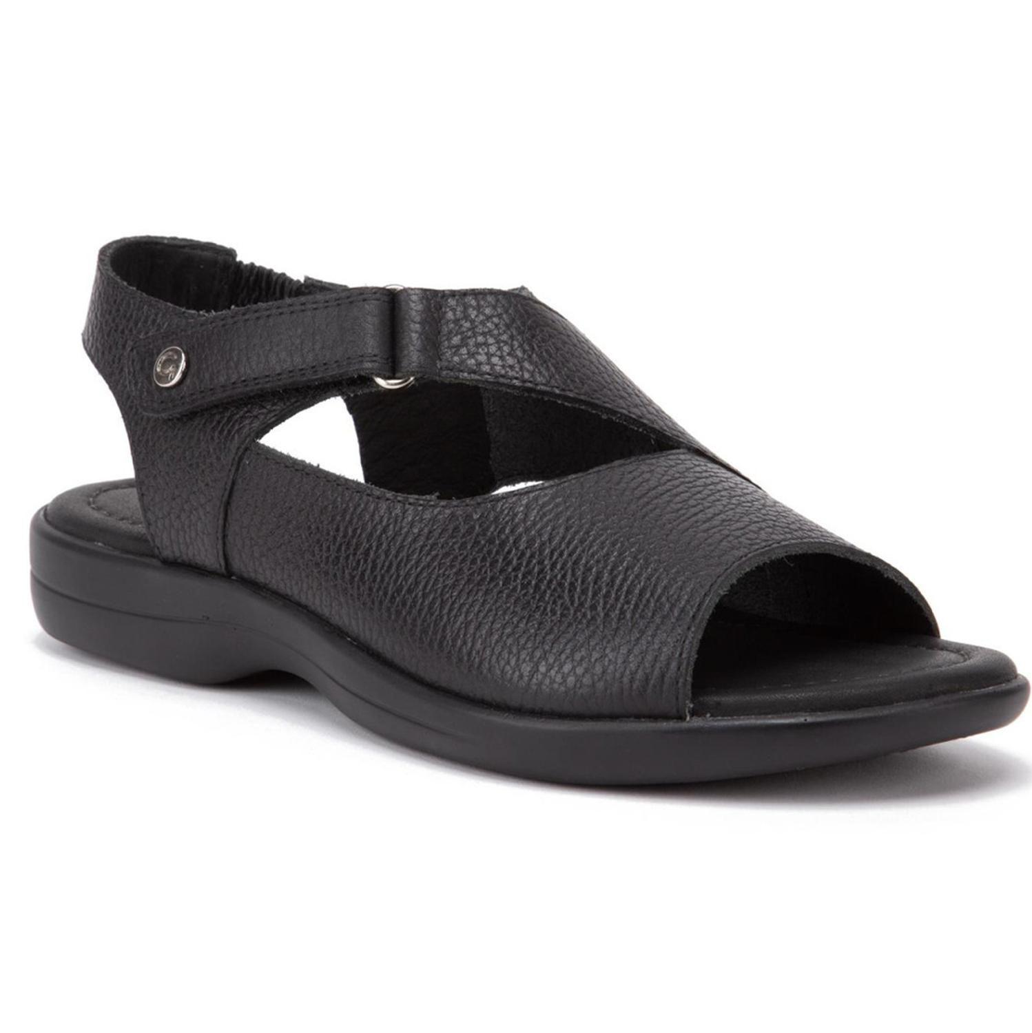 Sandalia Cuero Negro - Gacel Arely ARLV261-1