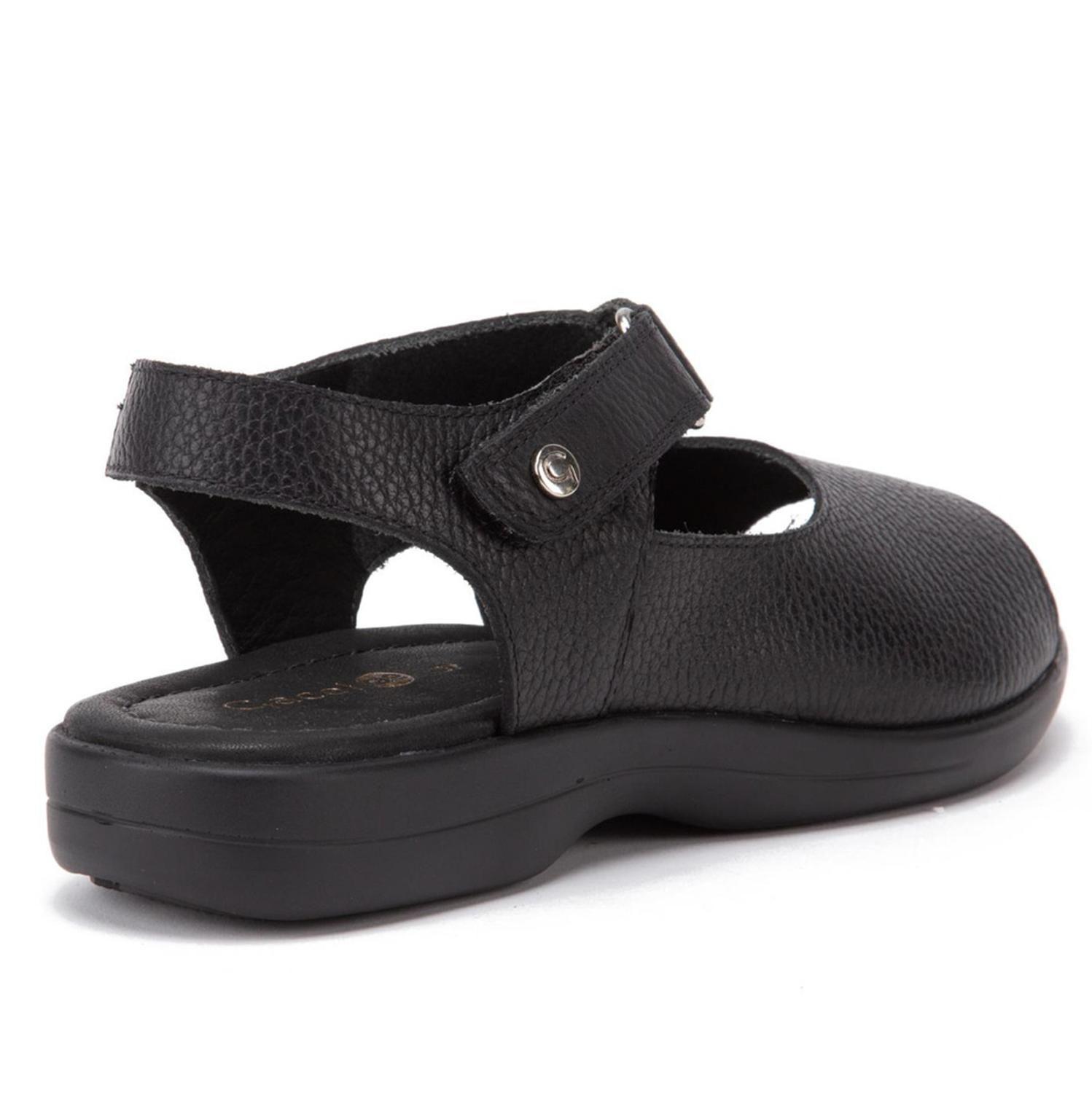 Sandalia Cuero Negro - Gacel Arely ARLV261-3