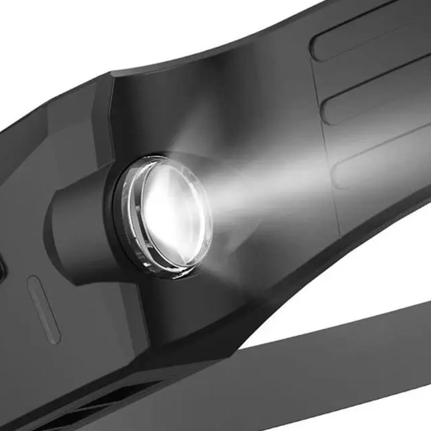 Linterna Led de Cabeza Con Sensor Encendido Sin Manos Tecnolab-3