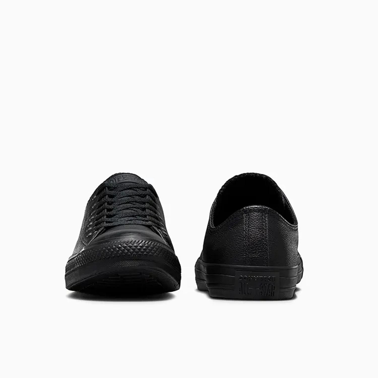 Zapatilla Converse NegroChuck Taylor All Star Cuero Monocromo 135253C-4