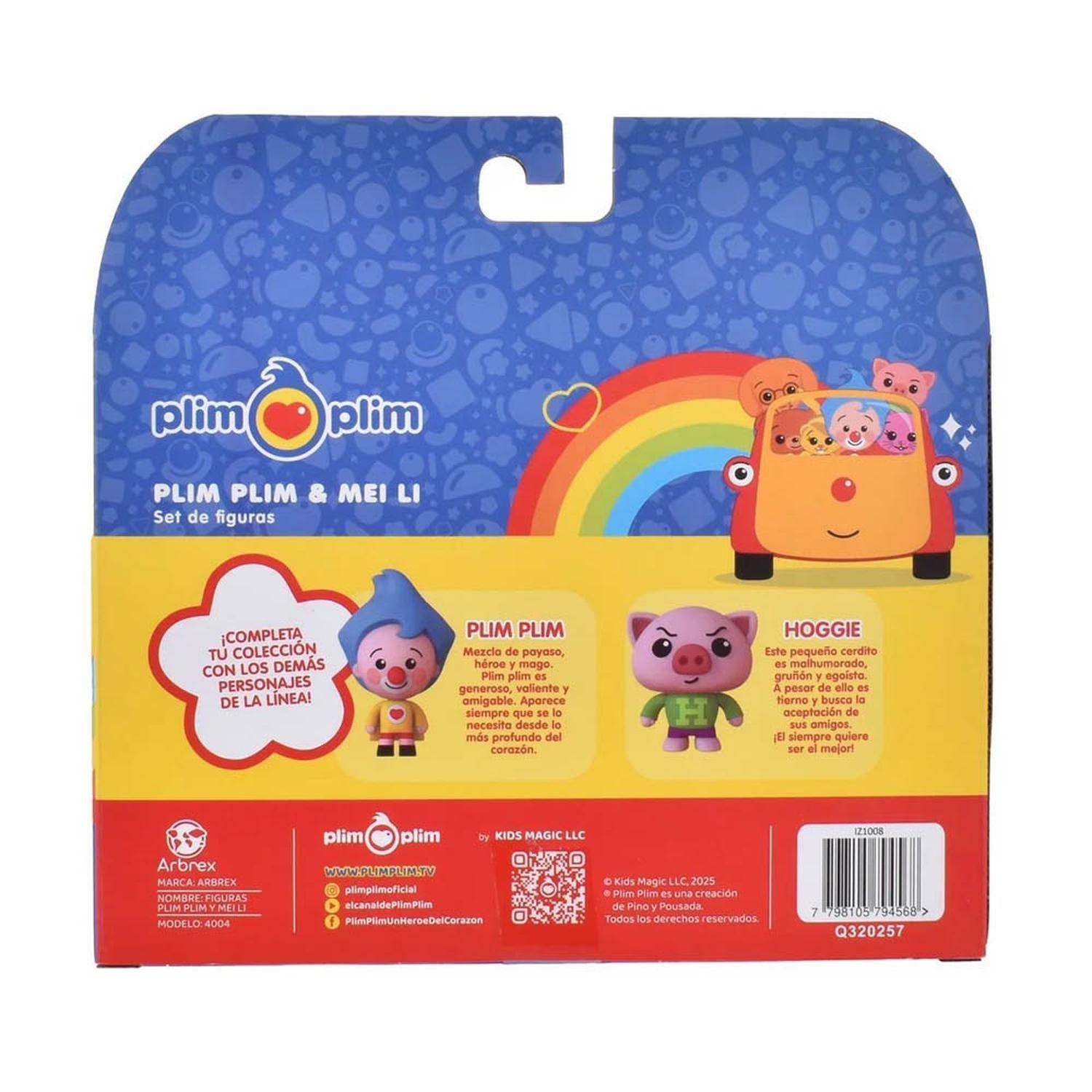 Set De Figuras Plim Plim - Plim Plim y Hoggie-2