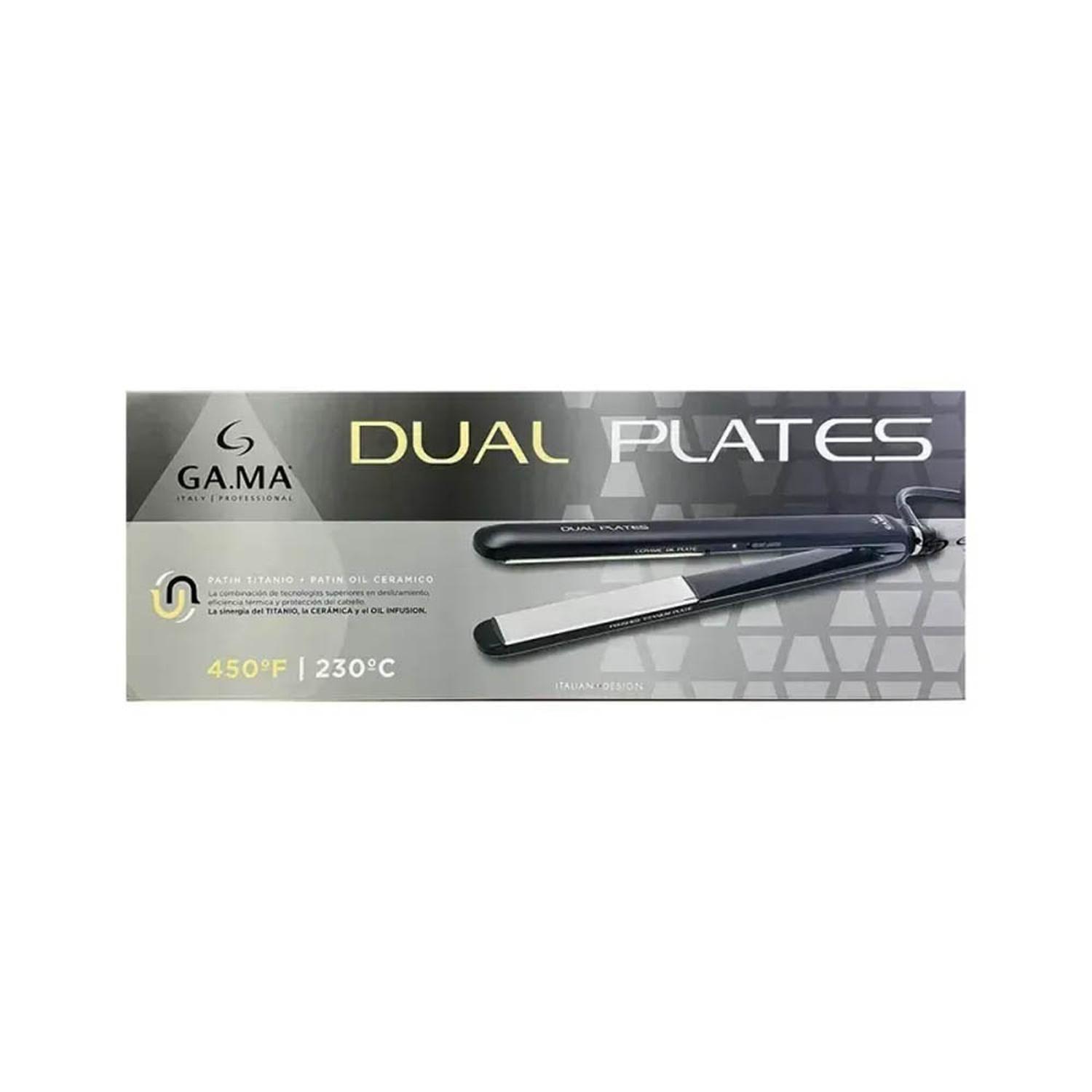 Plancha Para Pelo GA.MA Dual Plates-5