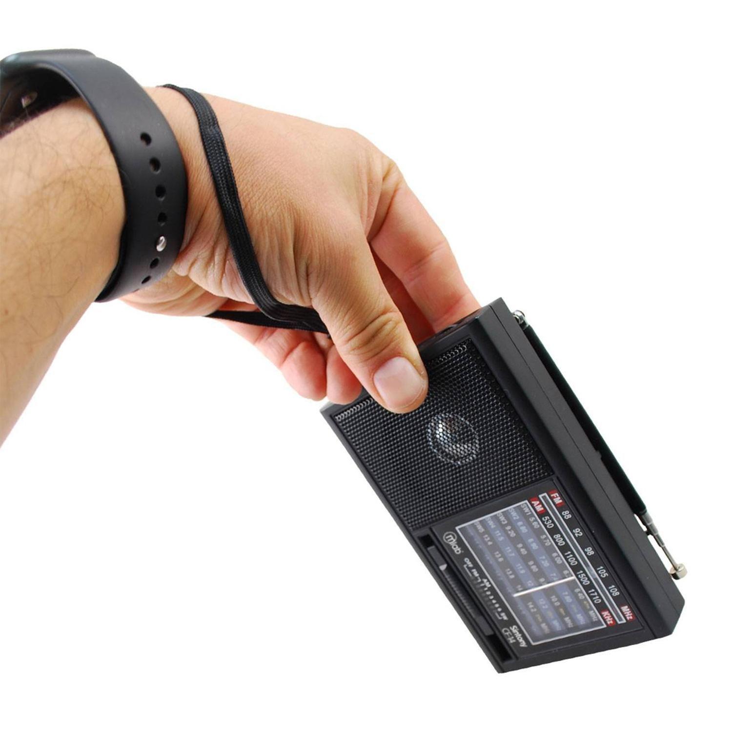 Radio FM Retro MLab Sintony CF-14 1980's Recargable Color Gris-2