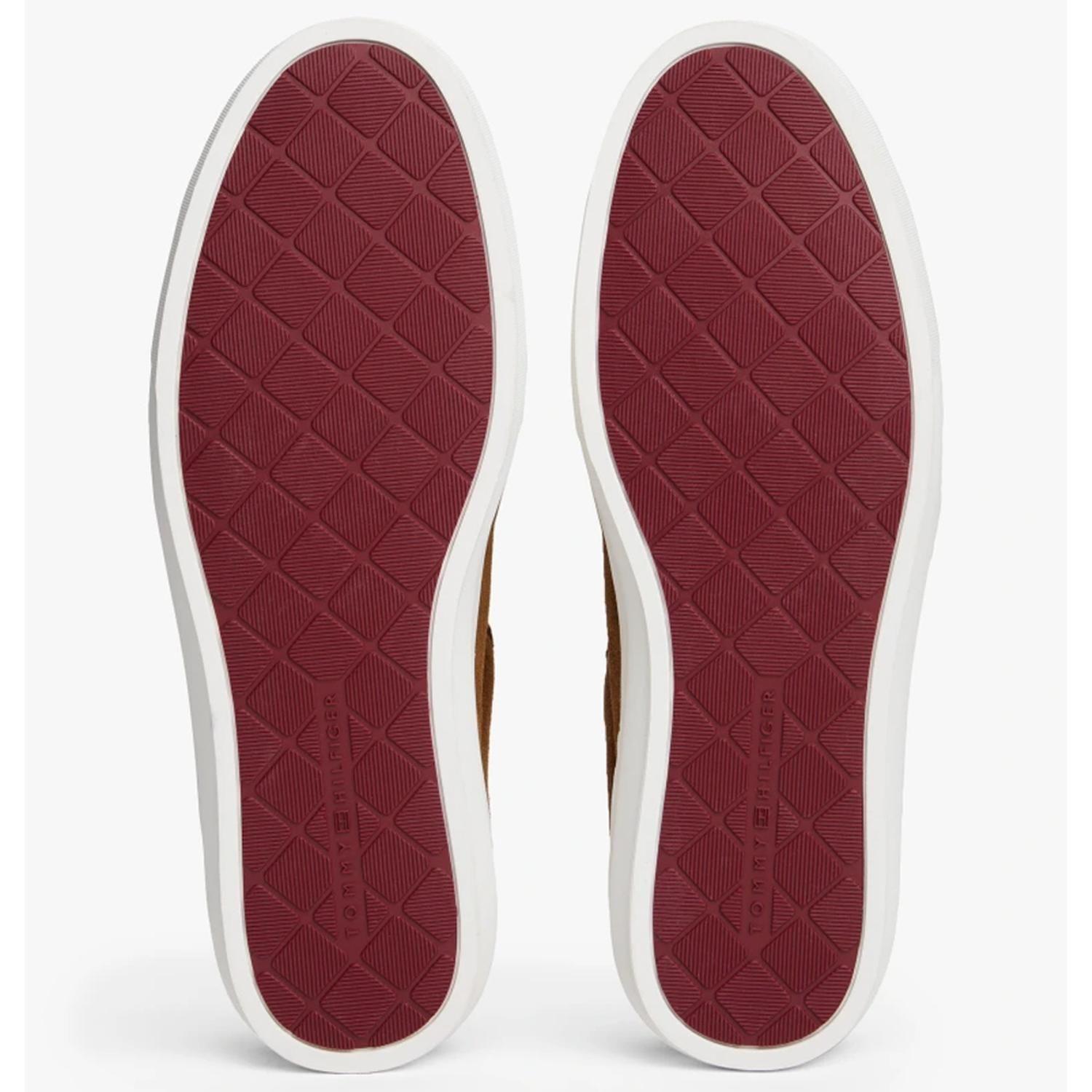 Zapatillas Tommy Hilfiger Ante Hombre Café FM0FM05573GVQ-4