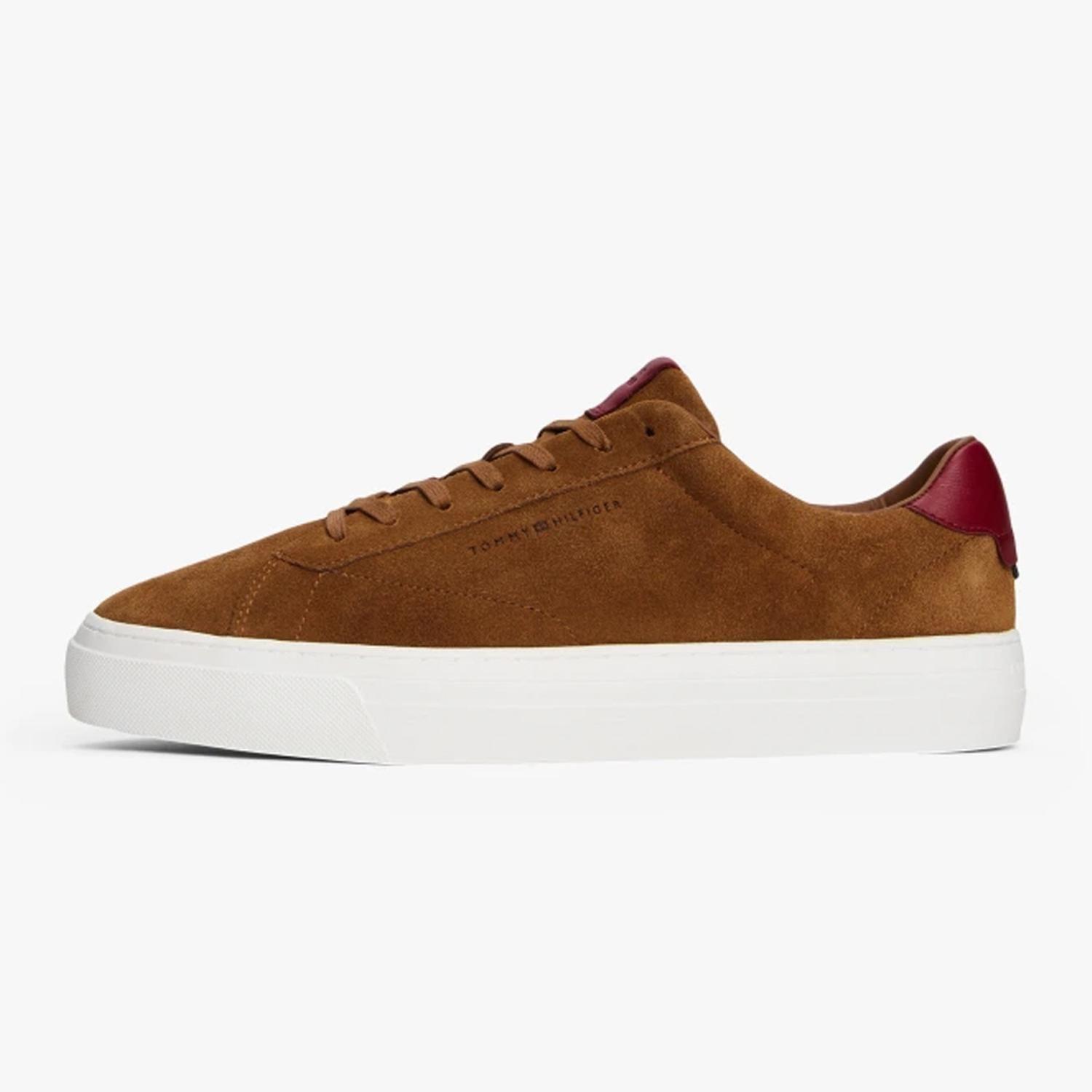 Zapatillas Tommy Hilfiger Ante Hombre Café FM0FM05573GVQ-6