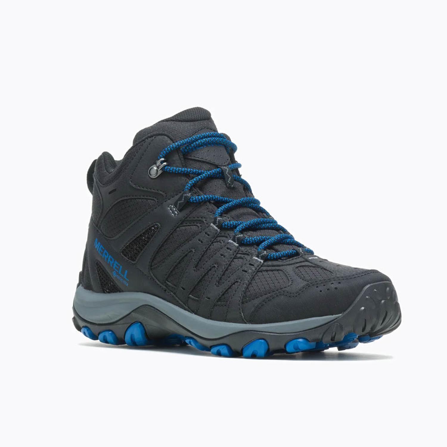 Botín Merrell Accentor 3 Sport Mid Gore-Tex Negro/Azul J135499-0