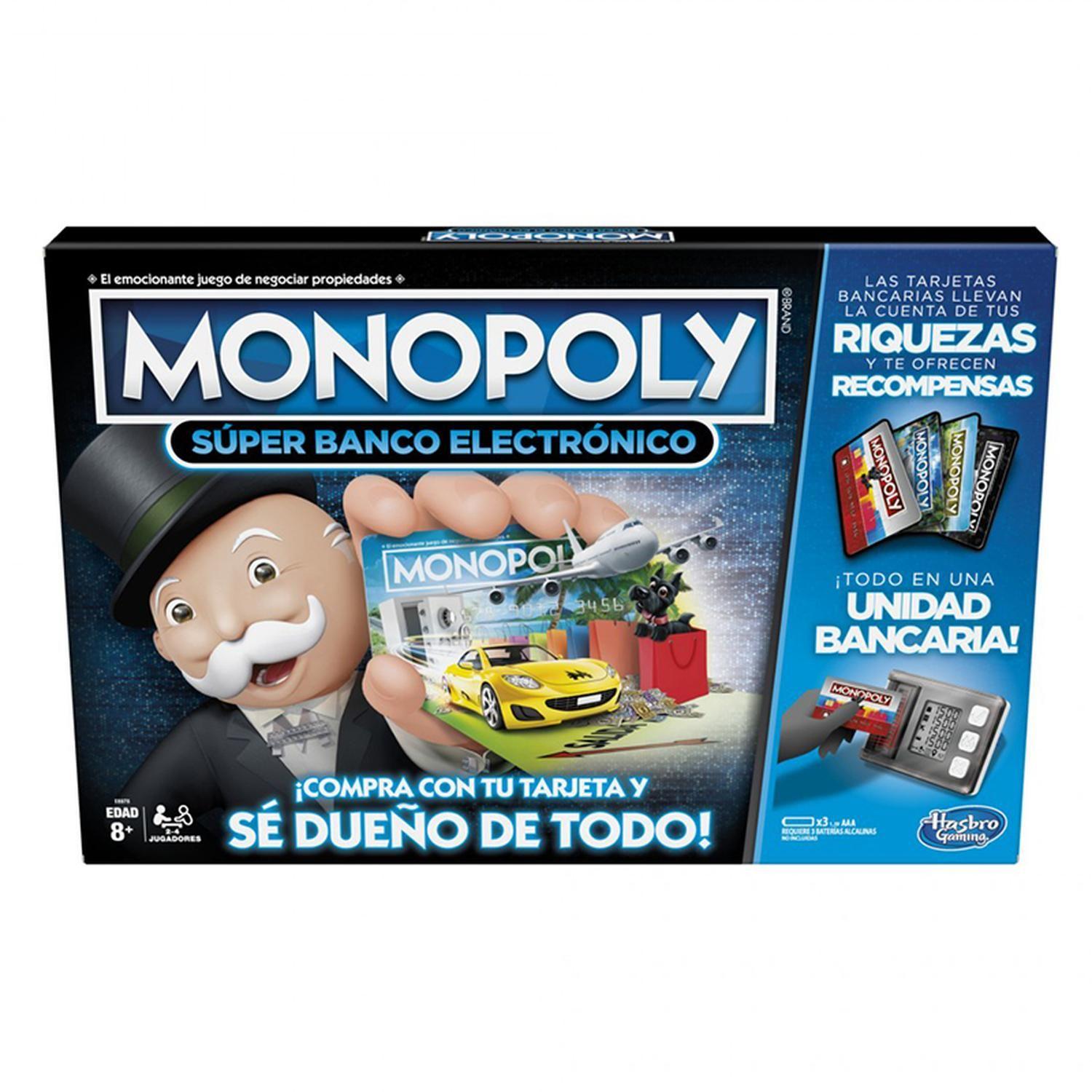 Juego De Mesa Monopoly Super Banco Electrónico Hasbro-2