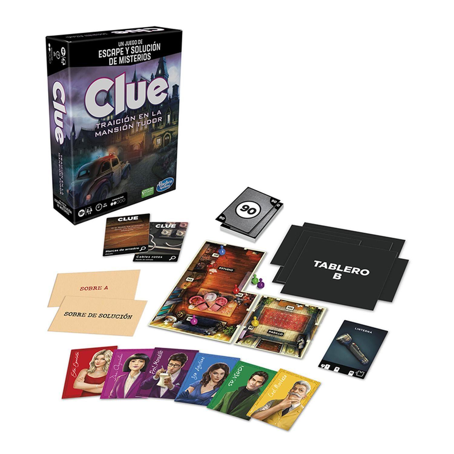 Clue Traición en la Mansión Tudor Hasbro-2