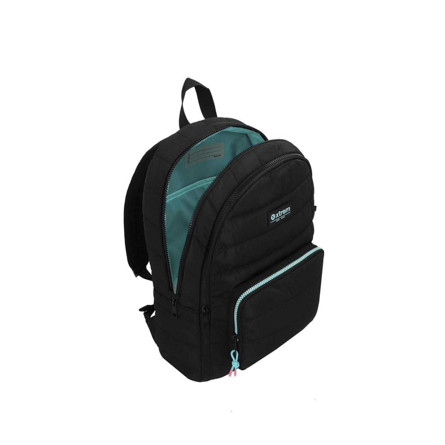 Mochila Para Notebook 14" Hamilton Negra-Verde 159681A9481-0926-2