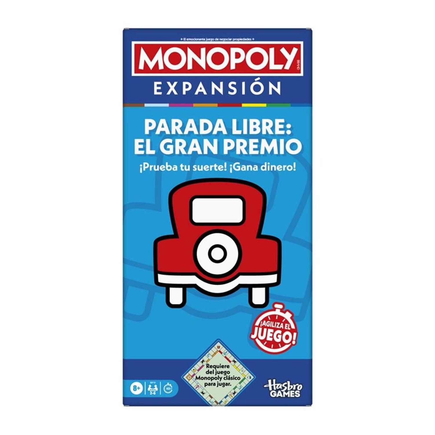 Expansión Juego de Mesa Monopoly Parada Libre: El Gran Premio-0