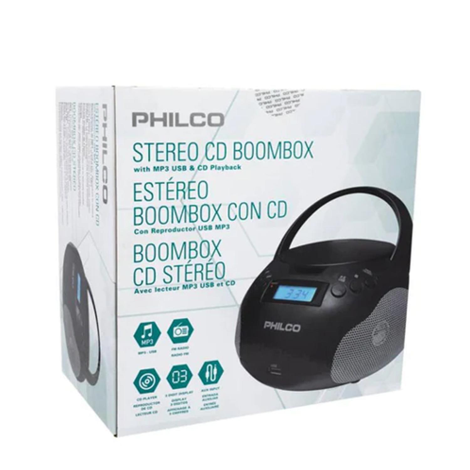 Reproductor de CD Philco Tipo Boombox Fujicorp-2