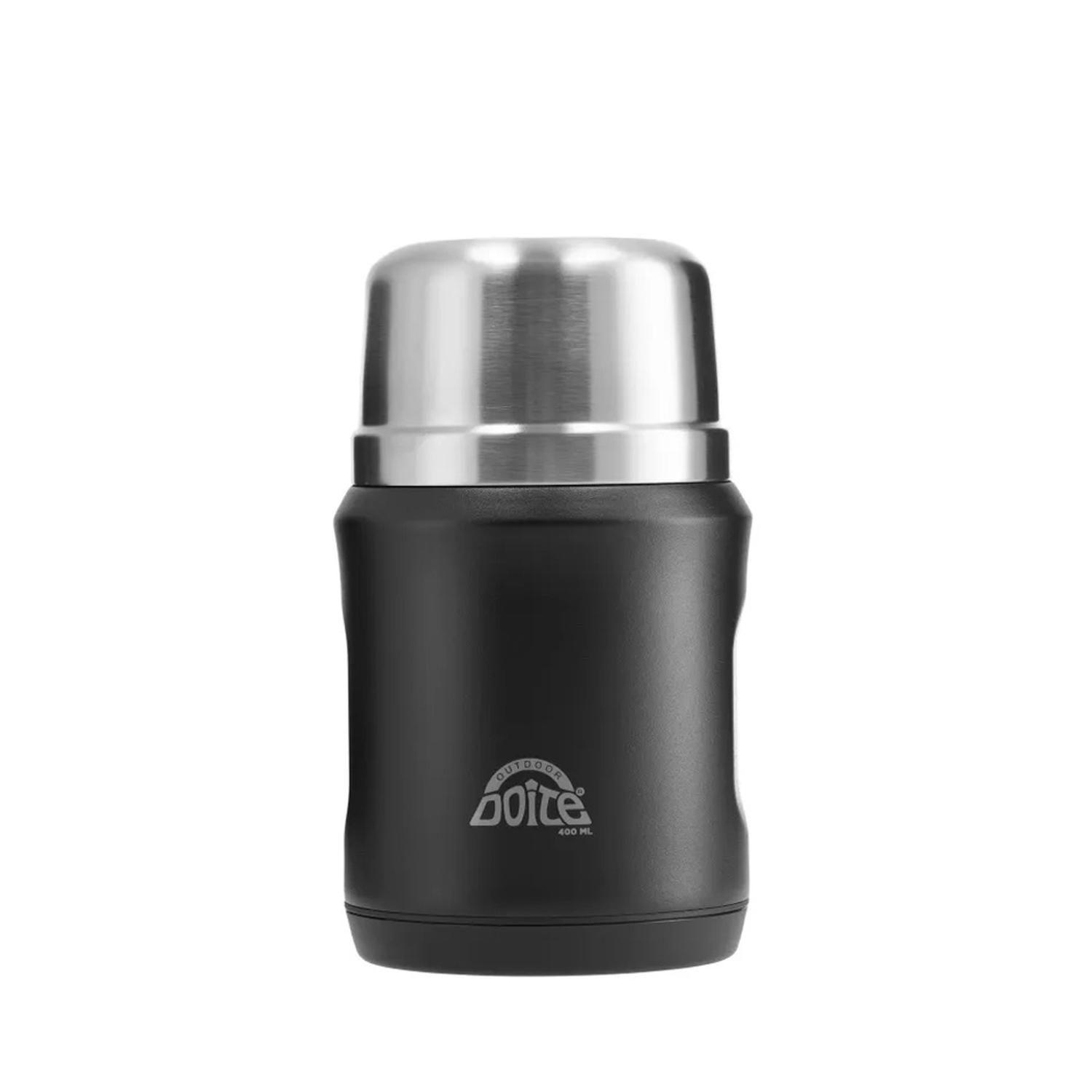 Termo De Comida Negro 400Ml Doite-0