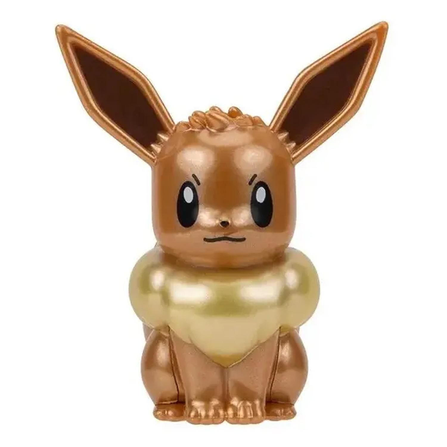 Figura Pokemon Eevee Metálico 7cm PKW3189-0