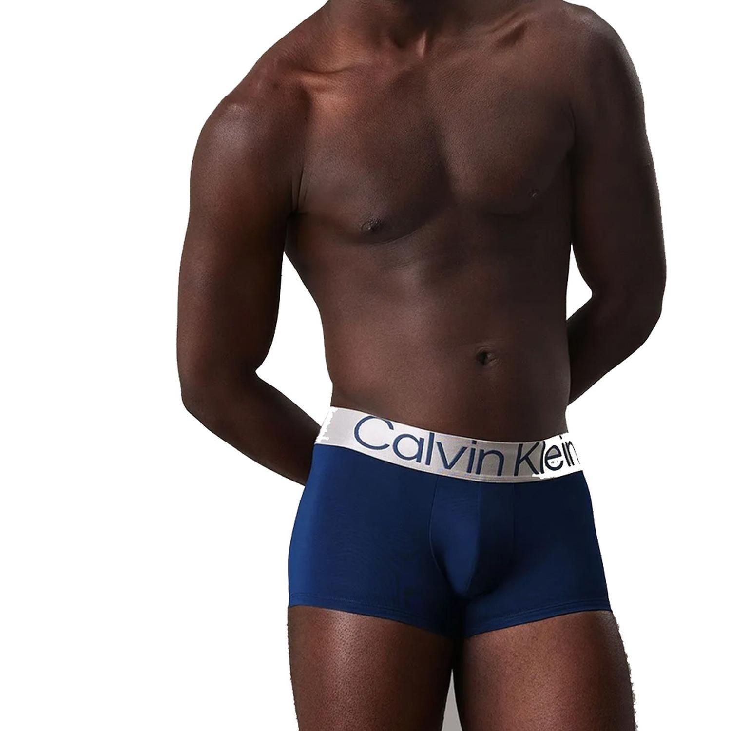 Pack 3 Bóxers Low Rise Trunk Steel Micro Calvin Klein-1